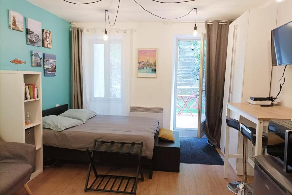 Oo Le Jardin Oo Paisible Studio Equipe Et Bien Place Quimper Ngoại thất bức ảnh
