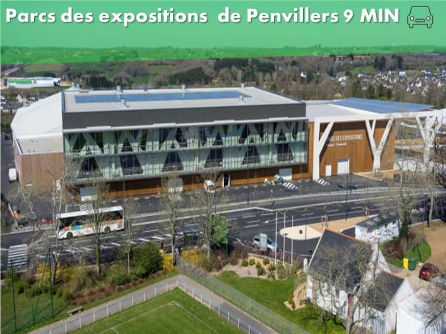 Oo Le Jardin Oo Paisible Studio Equipe Et Bien Place Quimper Ngoại thất bức ảnh